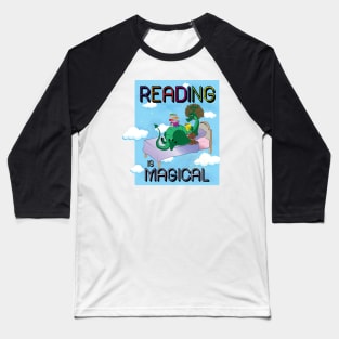 Reading Is Magical Baseball T-Shirt